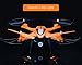 Holy Stone HS130 Wifi FPV Drone with Adjustable HD Video Camera RC Quadcopter with Altitude Hold, App Control,3D VR Headset Compatible, RTF and Easy to Fly for Beginner and Expert, Color Orange