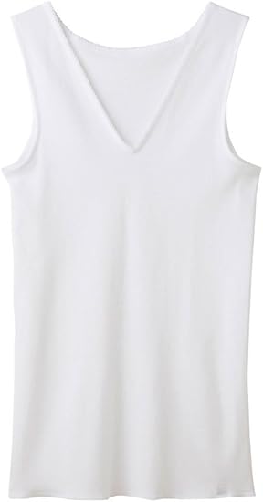 Amazon グンゼ タンクトップ 快適工房 V型ノースリーブスリーマー 綿100 日本製 Kh5054 レディース インナーシャツ 通販