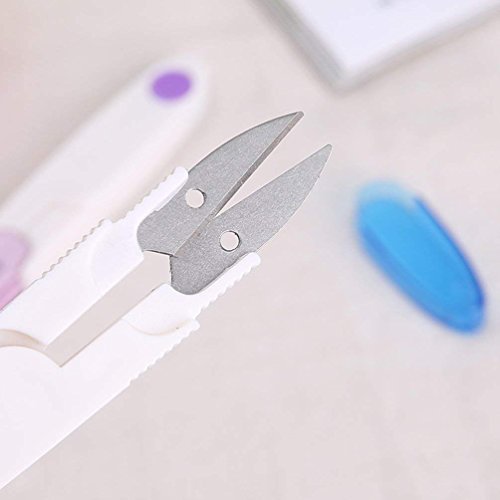 image for Onwon 8 Pieces Seam Rippers with 1 Piece U Scissors, 4 Big and 4 Small