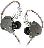 KZ ZSN PRO Upgrade Version Hybrid Technology Professional in Ear Earphones  3.5mm Headphones (Standard, Gray) : Electronics - Amazon.com