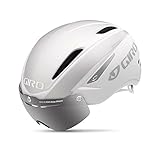 Giro Air Attack Shield Aero Helmet White Silver Medium (55-59 cm)