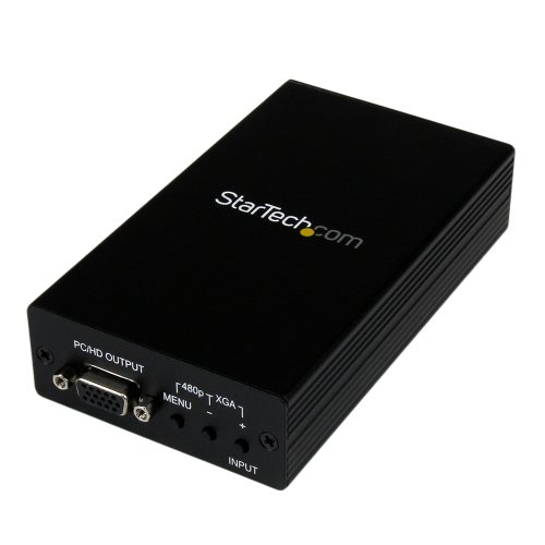 StarTech.com Composite and S-Video to VGA Video Converter - composite to VGA - Video to VGA Converter - s Video to VGA