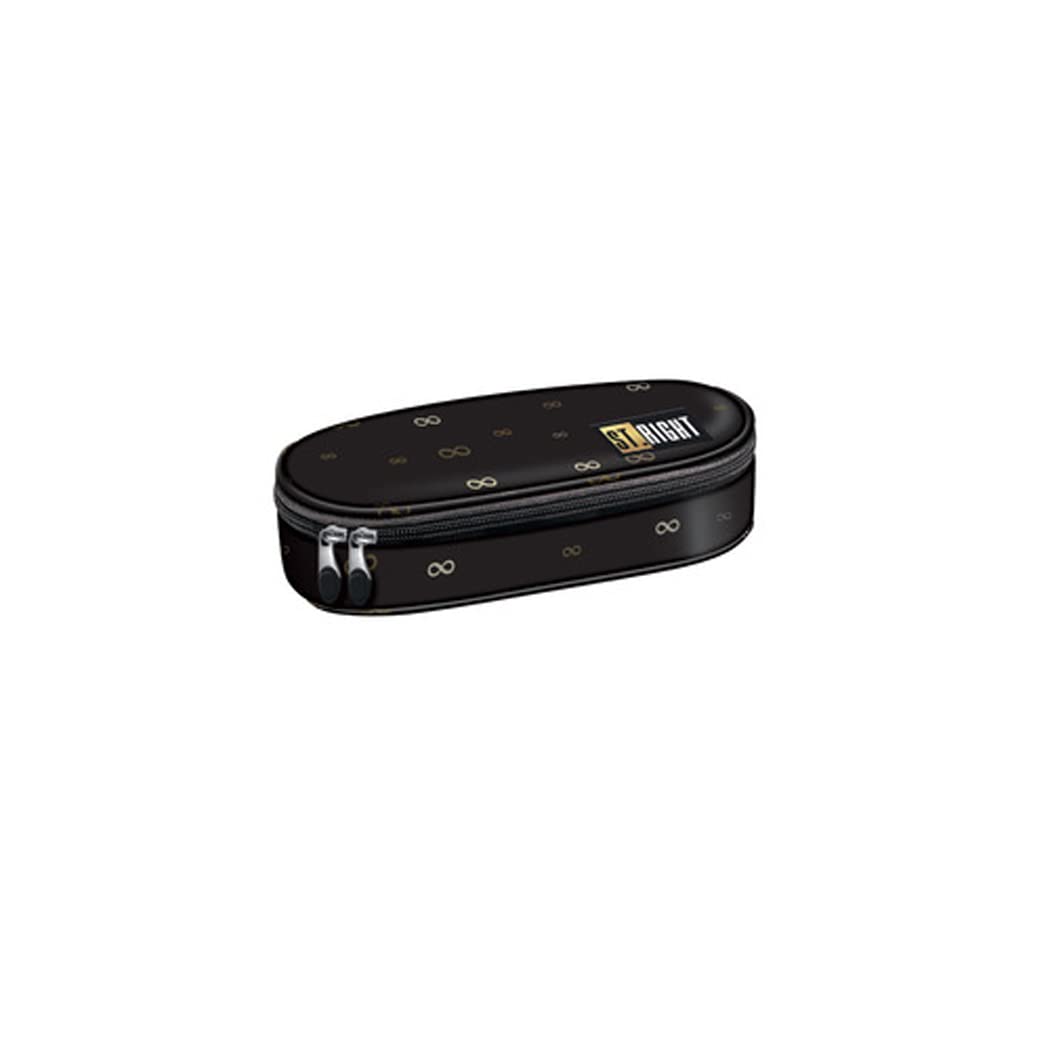 ST.RIGHT Infinity PU01 Pencil Case, Black, 22.5 x 8 x 9.5 cm