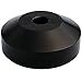 45 RPM Adapter - Aluminum - 7 inch Vinyl Record Dome 45 Adapter (Black Anodized)