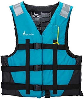 Adult Life Jackets for Boating Kayaking River Men Women with Zipper Swimming Life Vest Plus Size