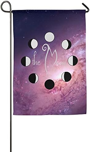 Garden Flag The Moon Phases House Flags Design