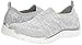 Skechers Sport Women's Empire Round up Fashion Sneaker,Gray/Silver,9 M US
