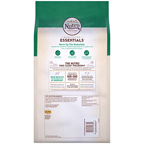 NUTRO WHOLESOME ESSENTIALS Natural Adult Dry Dog Food Lamb & Rice Recipe, 5 lb. Bag - //medicalbooks.filipinodoctors.org