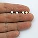 14k Yellow, White or Rose Gold Tiny Circle Stud Earrings
