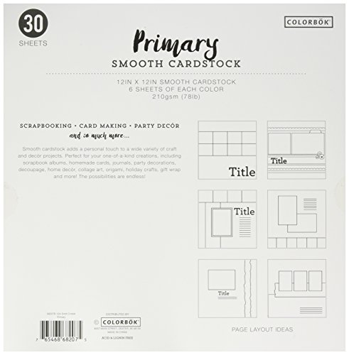 1 Colorbok+68207B+Smooth+Cardstock+Primary