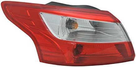 GetAllParts New Aftermarket Driver Side Rear Tail Lamp Lens and Housing DM5Z13405E