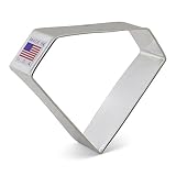 Ann Clark Cookie Cutters Jewel Gem Stone Cookie Cutter, 3.5"