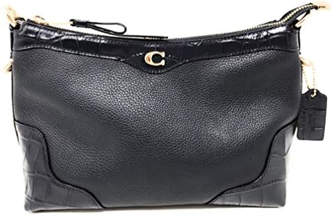 coach blue and white purse