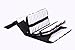 Marker Case Krafty's 80 Slot Marker Storage Holder for Permanent Markers, Graffiti Markers, Lipsticks Lipsense, Copic Sketch Markers, Highlighters, Prismacolor Markers Marker Organizer (black)