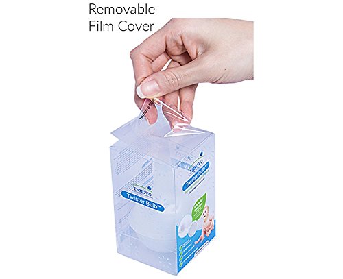 Innovo Hospital Grade Silicone Twister Bulb Baby Nasal Aspirator, Snot Sucker and Mucus Sucker, Non-Toxic Nasal Bulb, Cleanable and Reusable Ear Syringe - Thumbnail 7