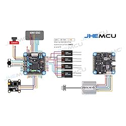 GoolRC GF30F722-ICM F722 F7 HD Baro OSD 5V 10V Dual