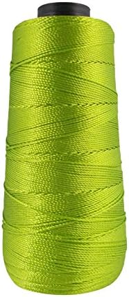 Crochet Embroidery Jewelry Making Beading Lacey Craft Light Green 3 Ply Yarn Silk Thread Knitting 1 Spool