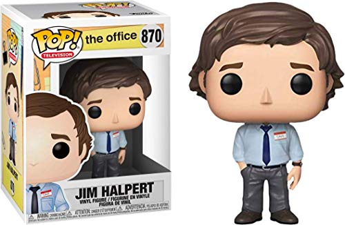 Funko TV: The Office - Jim Halpert Pop! Vinyl Figure (Includes Compatible Pop Box Protector Case) - //coolthings.us