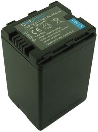 VW-VBN260, VW-VBN260E-K Premium High Capacity 7.4v / 3500mAh Rechargeable Battery for Panasonic HC-X800 HC-X900 HC-X900M HC-X920 HC-X920M HC-X929 HDC-HS900 HDC-SD800 HDC-SD900 HDC-TM900