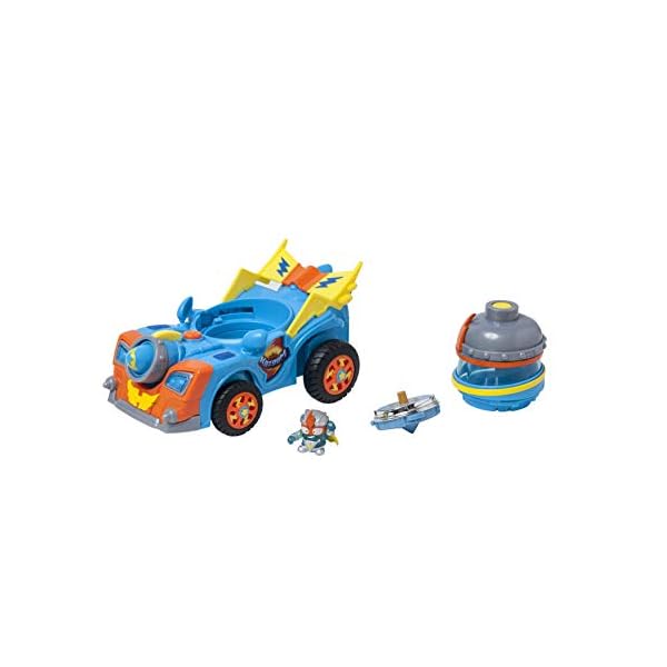 SuperThings-Rivals-of-Kaboom-Secret-Spies-Kid-Kazoom-Vehicle-PSTSP112IN50-with-Cannon-Includes-1-Figure SUPERTHINGS Kid Kazoom Vehicle – Contains 1 vehicle with 1 launcher and top and 1 exclusive figure