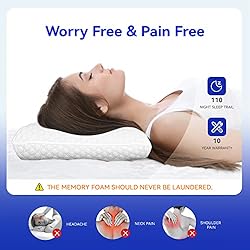 inight Pillows Queen Size Set of 2, Queen Memory