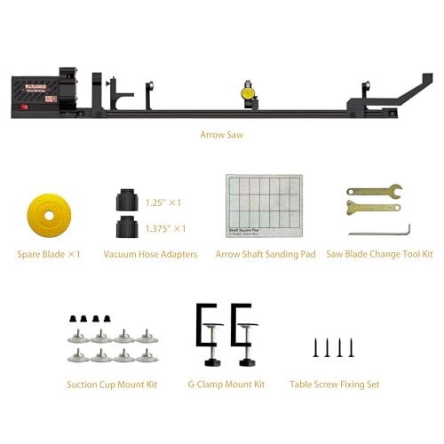 DIY Arrow Saw – Carbon Arrow Shafts Saw Cutter Kit with Dial photo 8