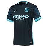 Nike Boys Manchester City Away Stadium Jersey [DARK OBSIDIAN]