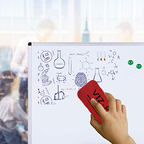 VIZPRO Whiteboard/Dry Erase Board, 40 X 30 Inches, 2 Pack
