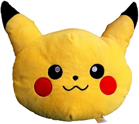 Pokemon Pikachu Emoji Style Throw Pillow