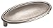 Amerock BP26126-WN Manor Cup Pull, 3-Inch Center, Weathered Nickel