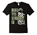 Mens Star Wars Yoda Real The Struggle Is Graphic T-Shirt XL Black