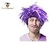 Purple Troll Costume Wig Evil Purple Troll Doll Wig Evil Wig