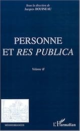 Personne et res publica