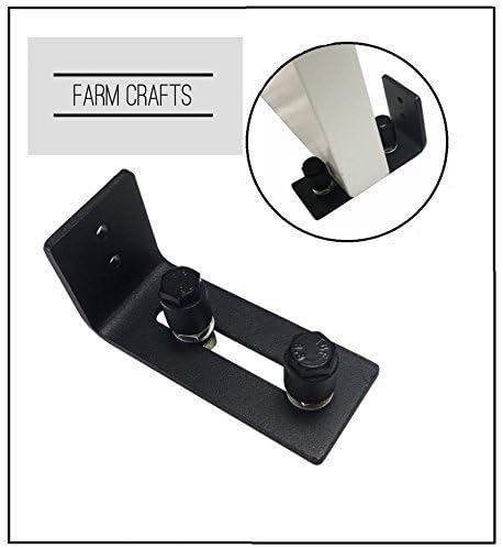 FarmCrafts Adjustable Wall Mount Floor Guide for Barn Doors