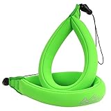 Waterproof Camera Float Strap, (2-Pack) MoKo Floating Foam Wrist Strap Hand Strap for Underwater Digital Cameras, GoPro, Nikon, Olympus, Canon, Camcorders, iPhone, Oakleys, Sunglasses - Green