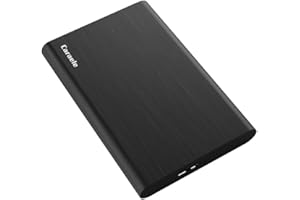 Caraele 750GB Ultra Slim Portable External Hard Drive USB3.0 HDD Storage Compatible for PC, Desktop, Laptop, MacBook, Chromeb