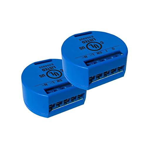SHELLY 1 One Relay Switch Wireless WiFi Home Automation iOS Android Application 2 Pack UL - Thumbnail 5