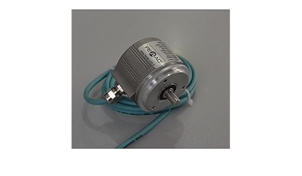 Fenac FNC 58S 10630V100-R2 Incremental Encoder 58mm Body Diameter, Servo Flange, 10mm Solid Shaft, 6 Channel, 5-30V in/Out, 100PPR, 2m Cable: Amazon.com: ...