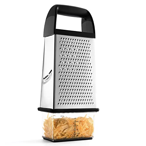 Spring Chef Professional Cheese Grater With Storage Container