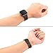 SWEES Leather Bands Compatible with Fitbit Versa 2 & Versa Lite Small & Large, Genuine Leather Band with Stainless Steel Buckle Strap Replacement Wristband for Versa Women Men, Rose Gold, Black, Brown
