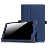 Sprint Slate 8 Tablet Case - Fintie [Slim Fit] Premium PU Leather Standing Folio Cover with Stylus Holder for Sprint Slate 8 Inch (AQT80) 4G LTE Tablet, Navy