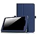 Sprint Slate 8 Tablet Case - Fintie [Slim Fit] Premium PU Leather Standing Folio Cover with Stylus Holder for Sprint Slate 8 Inch (AQT80) 4G LTE Tablet, Navy