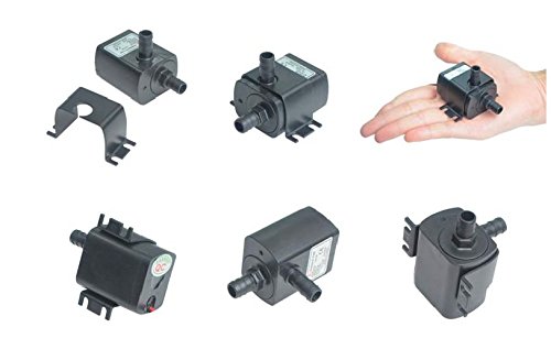 Super quiet 4.8W DC12V Brushless Water Pump Submersible 240L/H Lift 3M long working life
