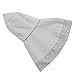 Home Prefer Women's Cotton Essential Summer Hat Fold up Wide Brim Sun Bucket Hat UPF50+ Fishing Hat Beach Sun Hat with Stripes Light Gray