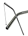 CJHFAMILY 6 Extra Long Stainless Steel Drinking Straws ( 9.75