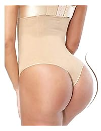 Evenriver - Tanga de cintura alta para mujer