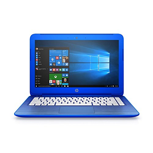 HP Stream 13 13.3 inch Laptop (Intel Celeron N3050 up to 2.16 GHz, 2GB RAM, 32GB Solid State Drive, Windows 10 Home) Blue (Certified Refurbished)