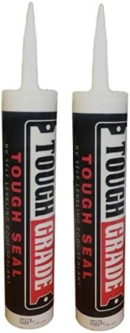 ToughGrade TG-Selfevel-WHT Self Leveling RV Lap Sealant EDPM, TPO Rubber Roof, Pack of 2