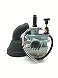 Anfu for 1987-2006 Suzuki LT80 LT 80 QUADSPORT ATV Carburetor CARB and Intake Manifold