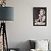 Officially Licensed Vintage Marilyn Monroe Black and White Framed Photo Portrait Wall Art (19” H x 13” L)